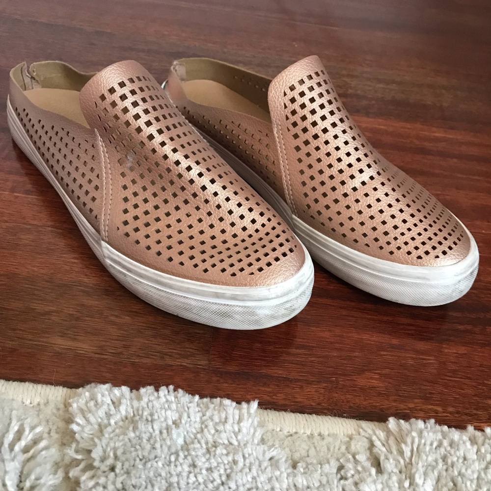 Rose Gold Sneakers